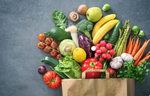 Obstkiste saisonale Überraschung