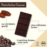 1 Tafel MAKRi Dattel Schokolade - Dunkel 72%