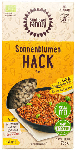 Sonnenblumen Hack Bio vegan glutenfrei 76g