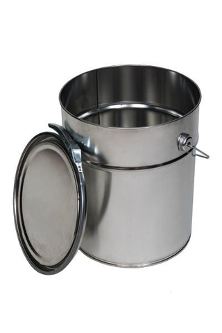 Metalleimer 10 Liter (Weißblech) - Eimer für Trockenware