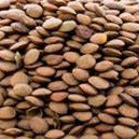 Tellerlinsen braun 1kg lose aus DE